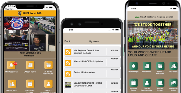 UnionConnect – iPhone and Android Apps for Labor Unions | Mobile Apps ...